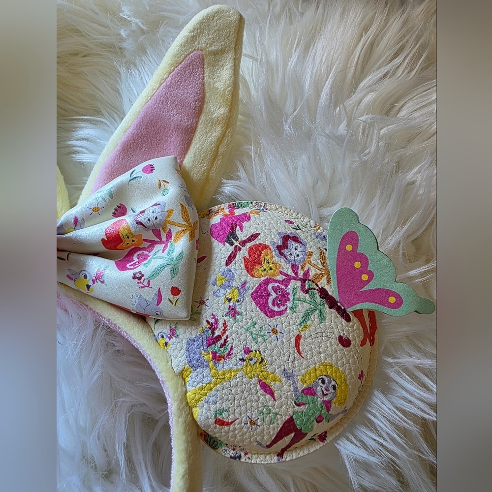 Minnie Ears Disney Bunny Easter Headband - Picture 7 of 8